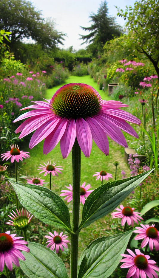 Třapatka nachová (Echinacea)