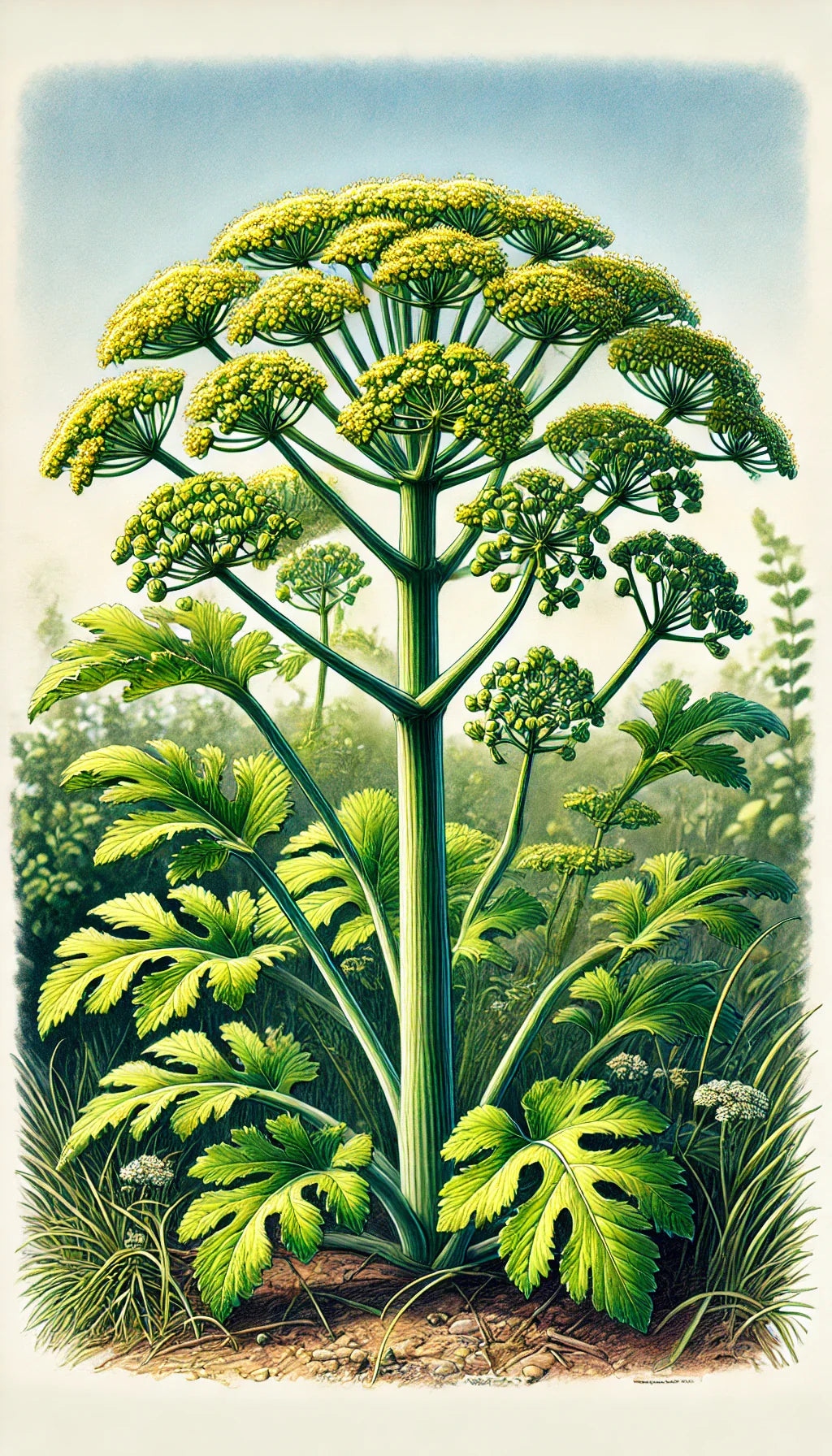 Libeček lékařský (Levisticum officinale)